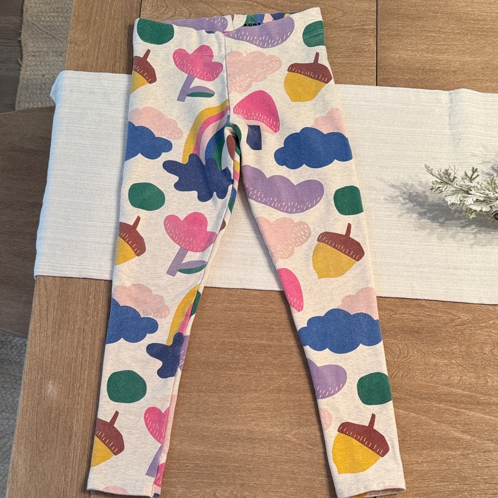 Mini Boden Multicolor Patterned Leggings